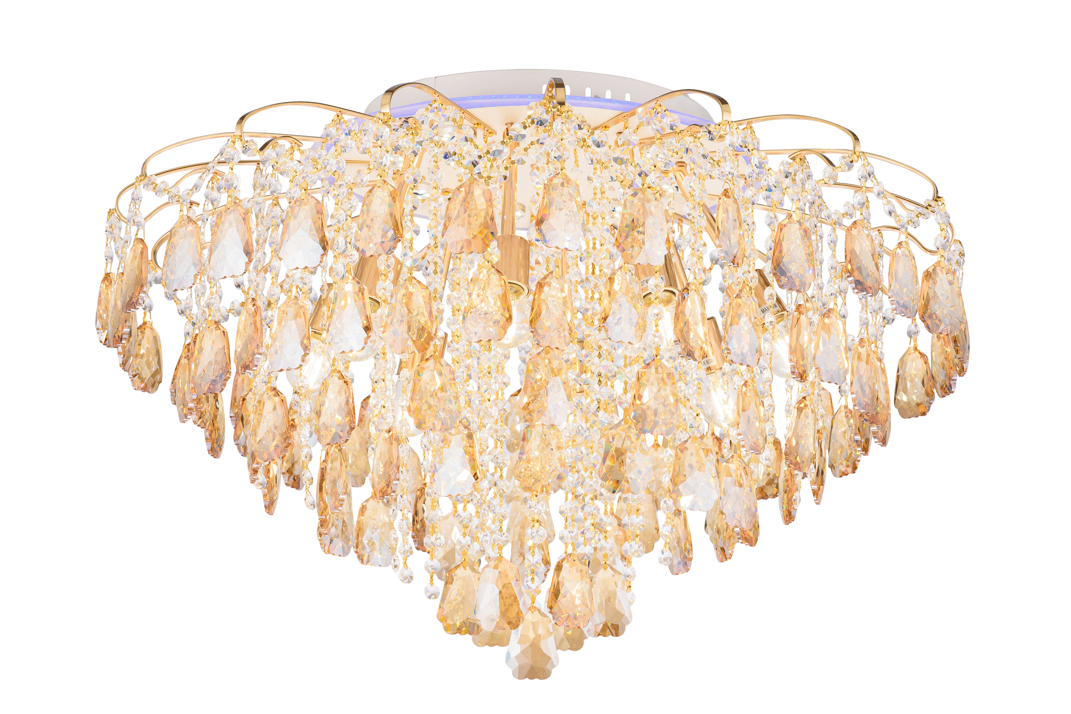 Люстра  2024/8+8 WT+FG (1)