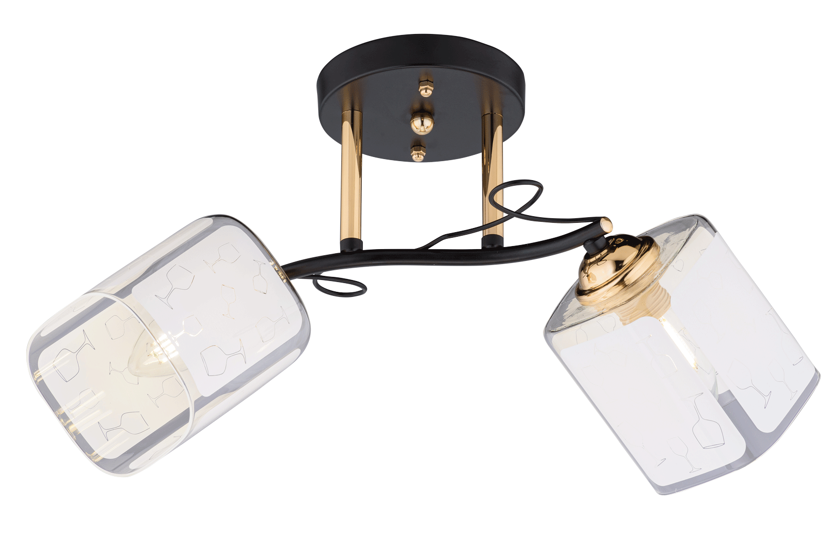 Люстра  74378/2 GOLD+ BLACK (4)