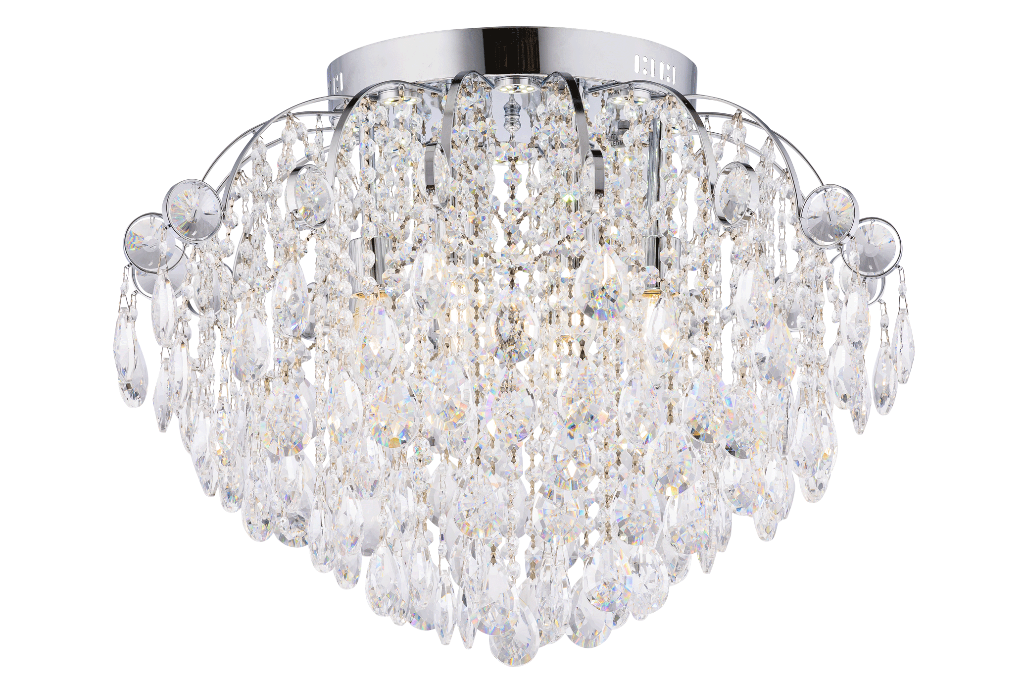 Люстра  1524/8+8 CR (1) RL