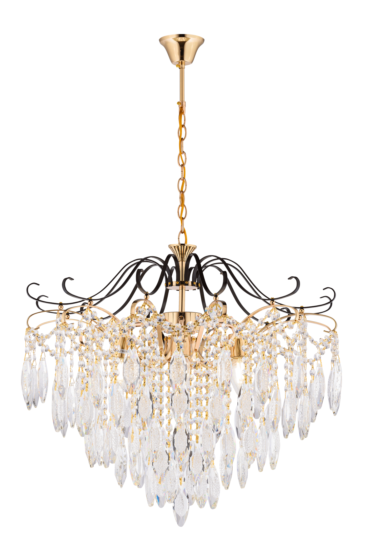 Люстра  2152/6 FGD+BK (1)