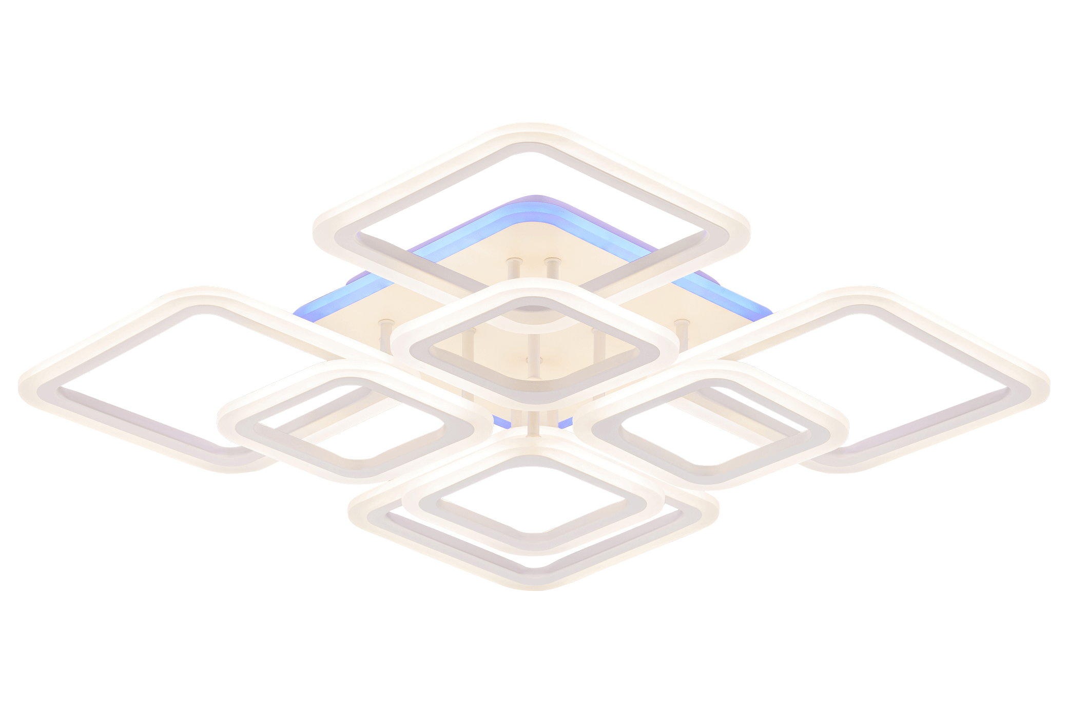 Люстра  3012/4+4 WT/RGB (1)