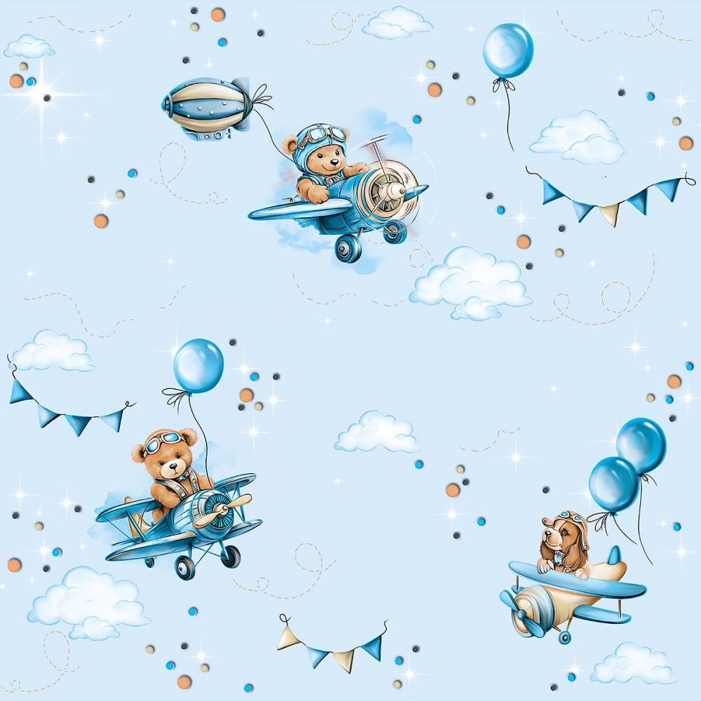 Обои Ф855-01 Пилотаж/0,53*10/С14/Бумага/Саратов (15)